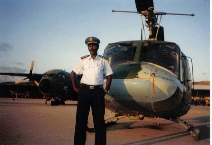 LoveSomalia1's tweet photo. Senior pilot Abdirizak Barkhad Qalib was the Commander of the Somali Air Force's Missile Department.

Pilot Abdirizaq Barkhad is remembered for his role in the 1977 war. https://t.co/qcnd7AxKcY