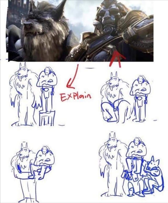 Después de tanto tiempo en reddit han sacado varias opciones de explicación para esta escena 🤣 .¿Con cuál concordáis más vosotros?