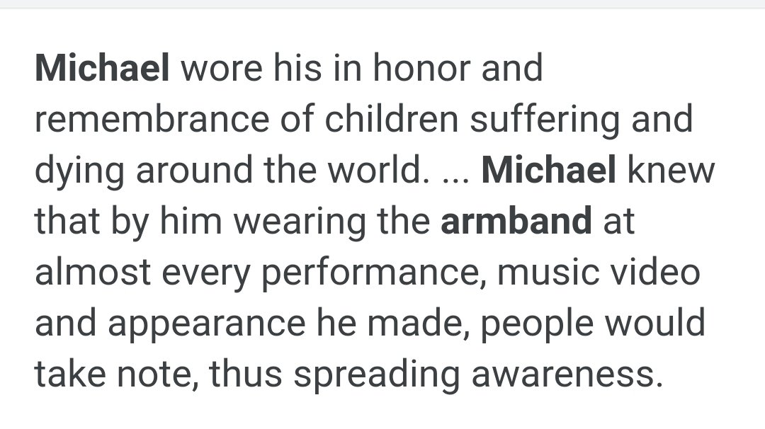BtsPyt's tweet photo. Michael Jackson and his armband. He never stopped wearing them. https://t.co/iHeFCA4bOO