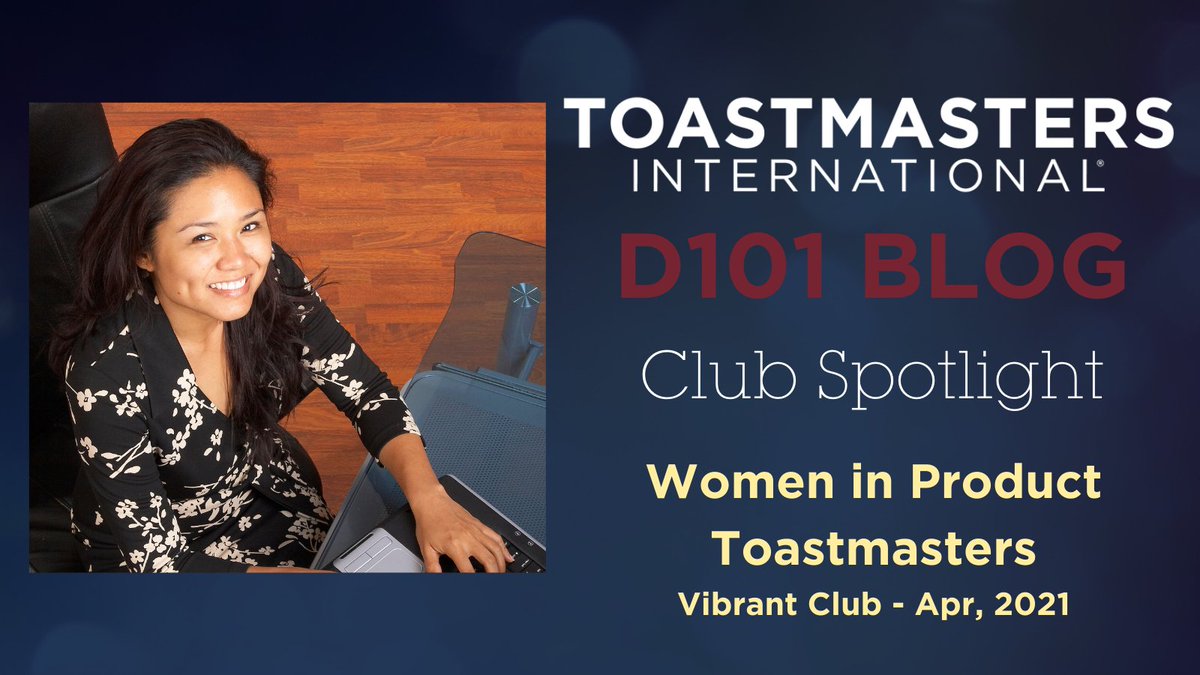Looking to network with like-minded product managers while building communication and leadership skills.  Check out the latest blog on  club spotlight d101tm.org/women-in-produ… #productmanagement #Toastmasters