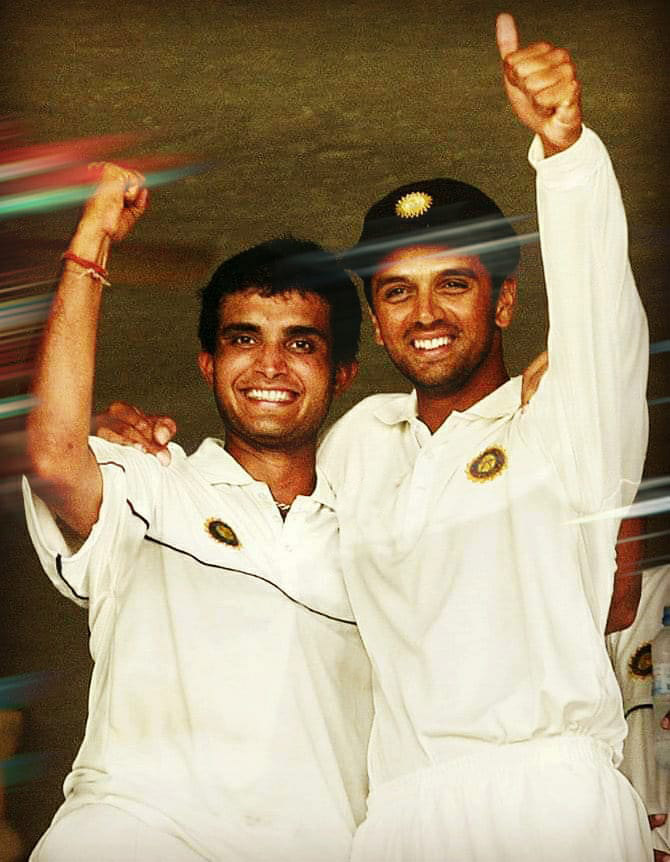 BCCI (@bcci) on Twitter photo 🗓️ #OnThisDay in 1996: <a href="/SGanguly99/">Sourav Ganguly</a> scored his first Test 💯 & Rahul Dravid played his first ball in Test cricket. 👏 👏
The rest is history! 🙌 🙌 🗓️ #OnThisDay in 1996: <a href="/SGanguly99/">Sourav Ganguly</a> scored his first Test 💯 & Rahul Dravid played his first ball in Test cricket. 👏 👏
The rest is history! 🙌 🙌