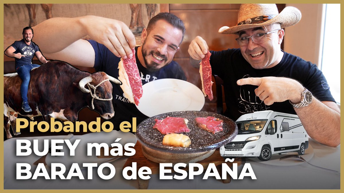 CenandoconPablo's tweet photo. EL BUEY MÁS BARATO de ESPAÑA - La Ruta Gastronómica Transcantábrica Episodio 7 https://t.co/5Io62svnCf https://t.co/0SuQMdU73F