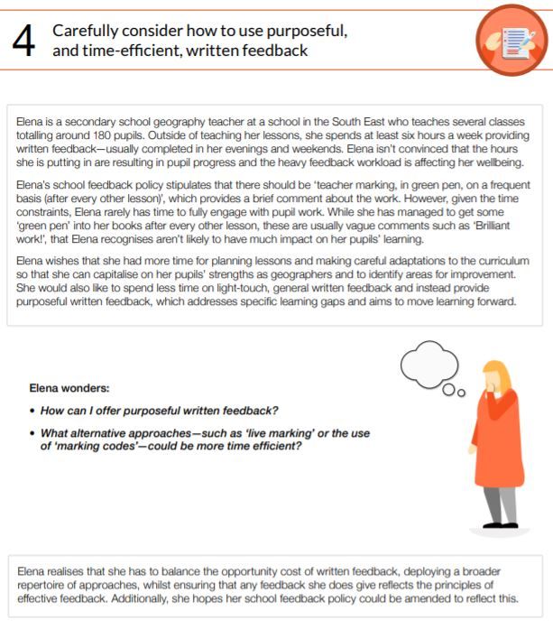 EducEndowFoundn's tweet photo. These Feedback Vignettes are designed to help teachers reflect on their current practice and contextualise the evidence from our latest guidance report.

Download here: https://t.co/iWYDp9YxbD https://t.co/r4jZuUbVCE