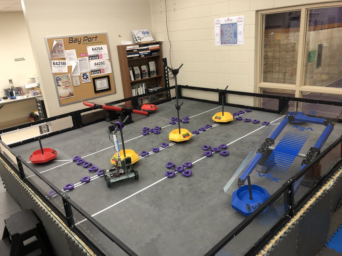 BayPortRobotics's tweet image. We are ready for the 2021 vex season!