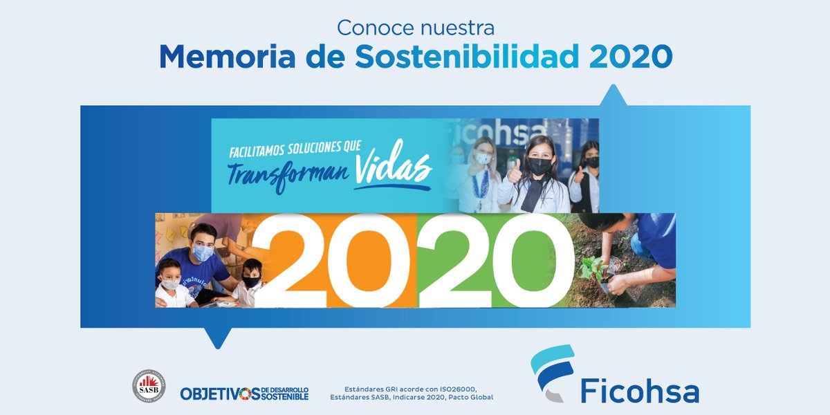 Tenemos un fuerte compromiso con el crecimiento y sostenibilidad de los países donde operamos, facilitando soluciones, transformando vidas y siendo agentes de reactivación, Conozcan más en Nuestra Memoria de Sostenibilidad 2020: ficohsasustentabilidad.com