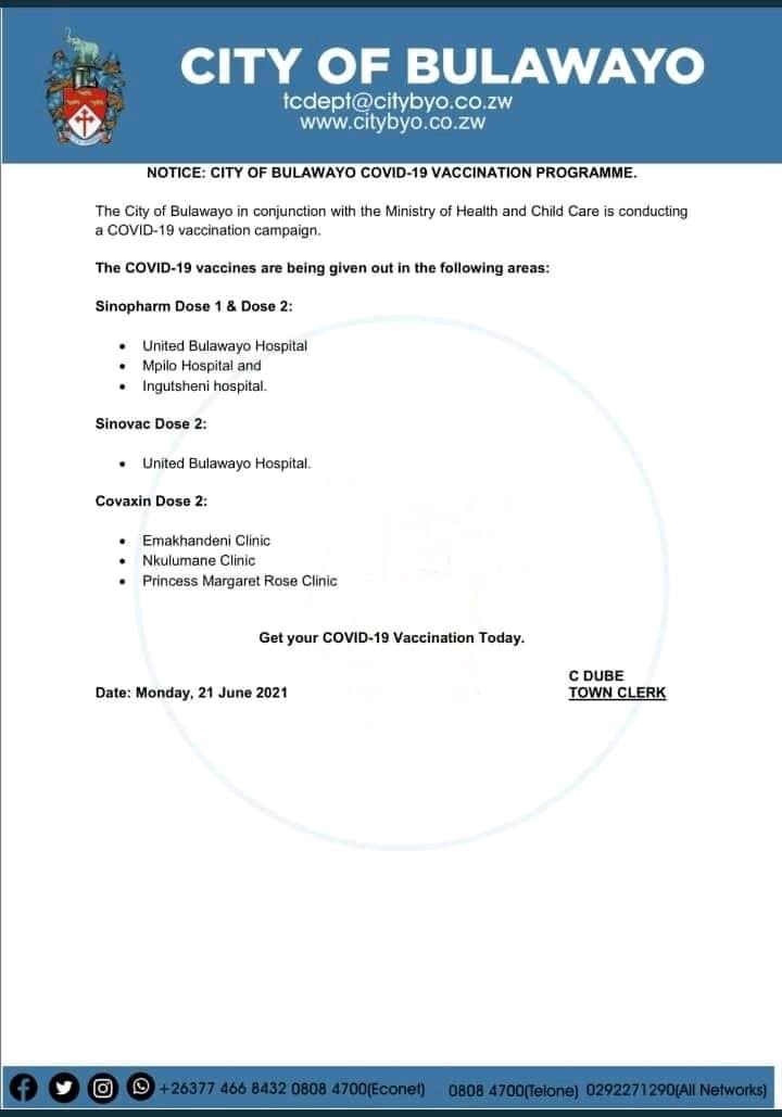 We lead <a href="/CityofBulawayo/">The City of Bulawayo</a> <a href="/byopra/">Bulawayo Progressive Residents Association (BPRA)</a> <a href="/Ingwebuzw/">Ingwebu Breweries ZW</a> <a href="/BusisaMoyo/">Busisa Moyo</a>