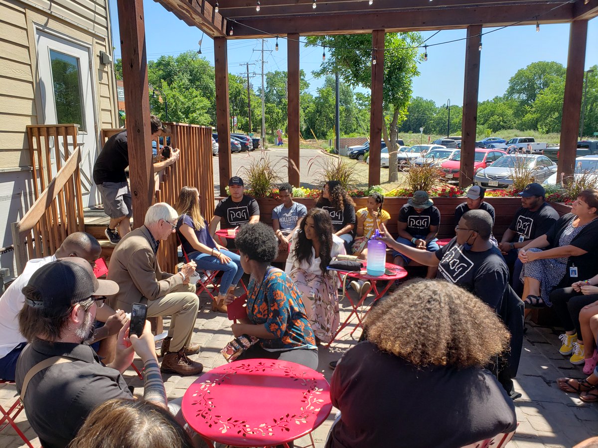 It was great meeting with students and staff from the Power of Perception mentorship program last week. Mentorship is so important to helping young Wisconsinites learn, grow, and reach their full potentials. And a little ice cream doesn't hurt, either!