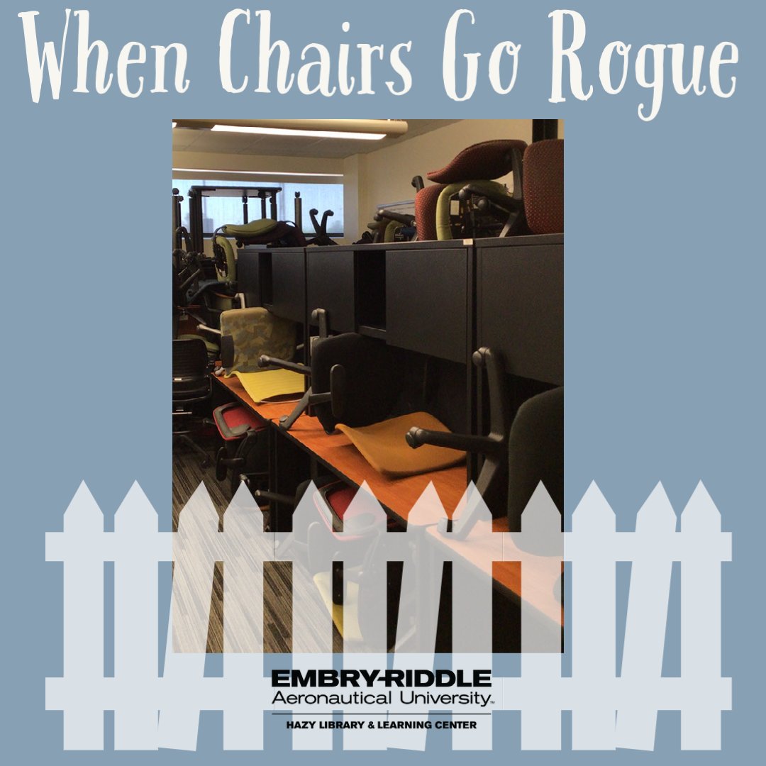 How to control those library chairs?

#erauHazyLibrary #LibraryProjects #LibraryRodeo