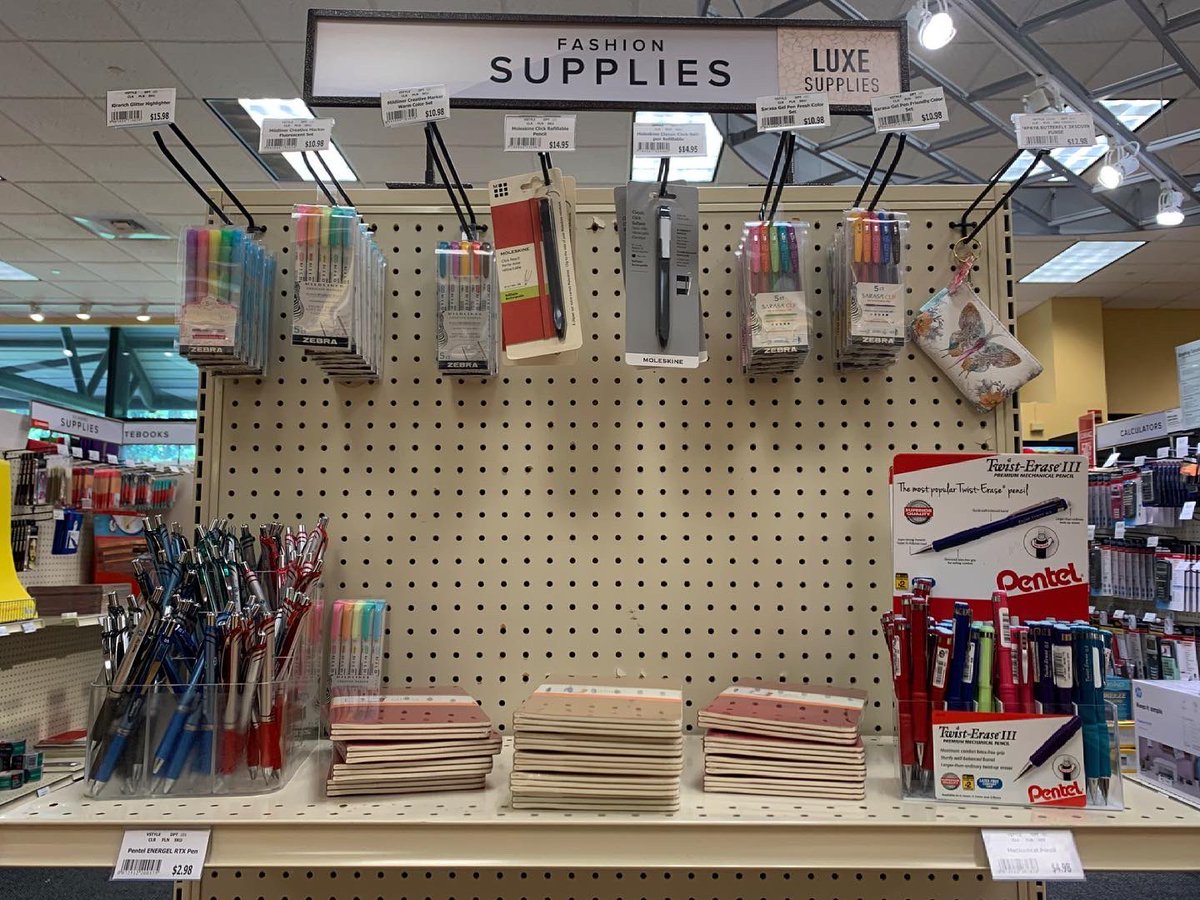 Did you know that you can order school supplies online when you buy/rent your textbooks? Follow this link: bit.ly/3qdZq3v