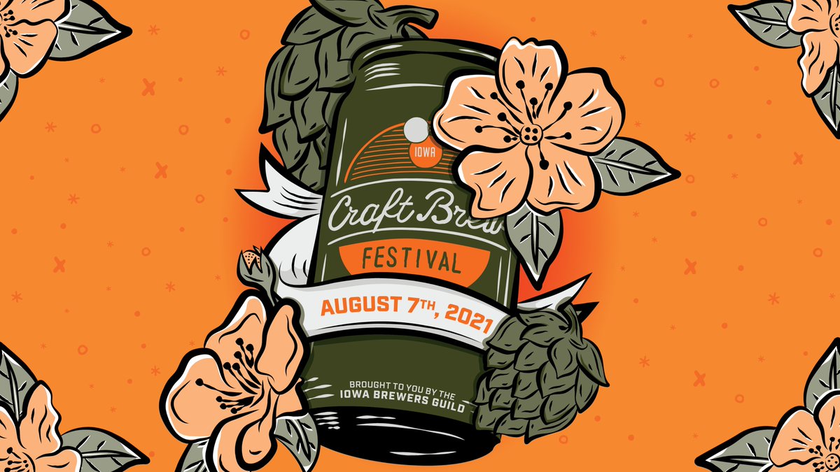It's the (beer) event of the season. Iowa Craft Brew Fest, live &amp; in-person, DSM, Water Works Park, 8/07/21, Noon-4pm. 70 breweries; hundreds of samples; 1 ticket. Get yours @ eventbrite.com/e/iowa-craft-b…