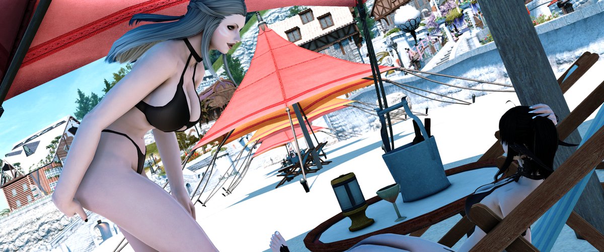 plinx_xiv's tweet photo. Nice morning relaxation by the beach, that was until I got a surprise guest.. (1/2)
#XIVANGELNSFW #FFXIVLEWD #FFXIVNSFW #FF14NSFW #FF14LEWD #cmtool https://t.co/Vmza9POeh8