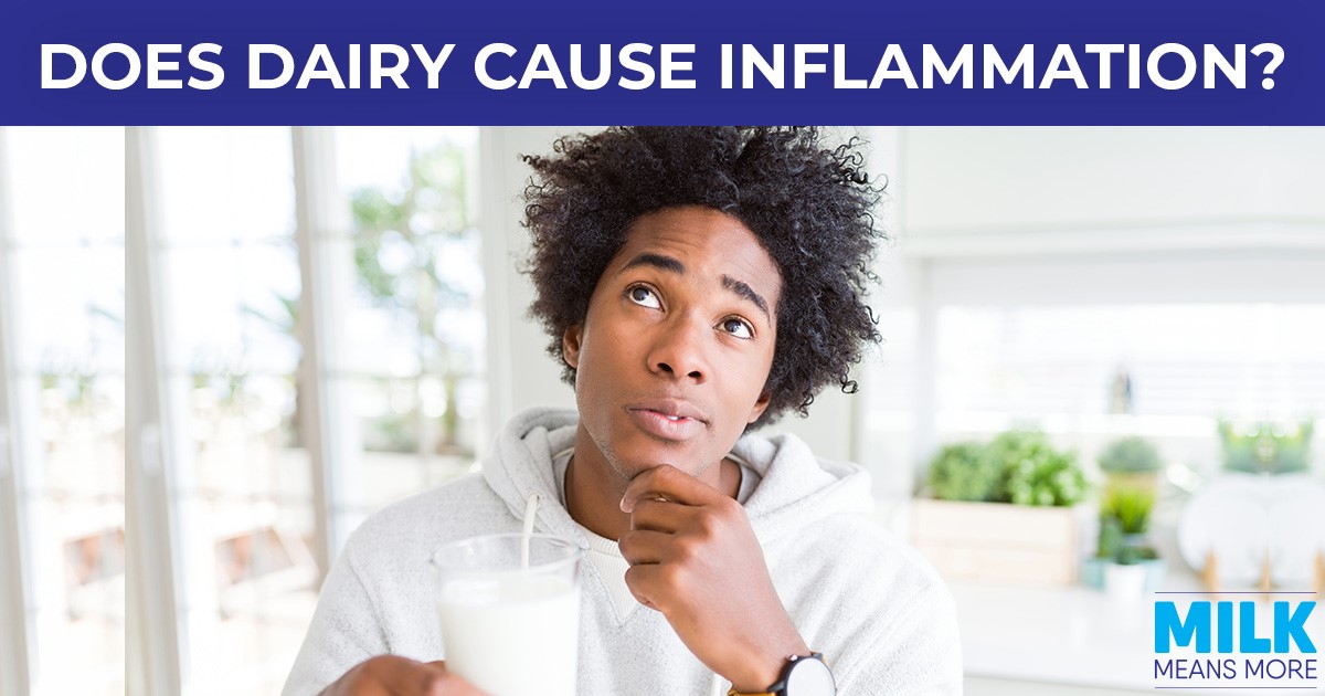 Just the facts....Myth BUSTED! #DYK dairy foods DO NOT cause inflammation? Based on the body of science, milk, yogurt and cheese not only do not cause inflammation, they can be a part of 'anti-inflammatory' diets. Learn more: bit.ly/34OgBPm