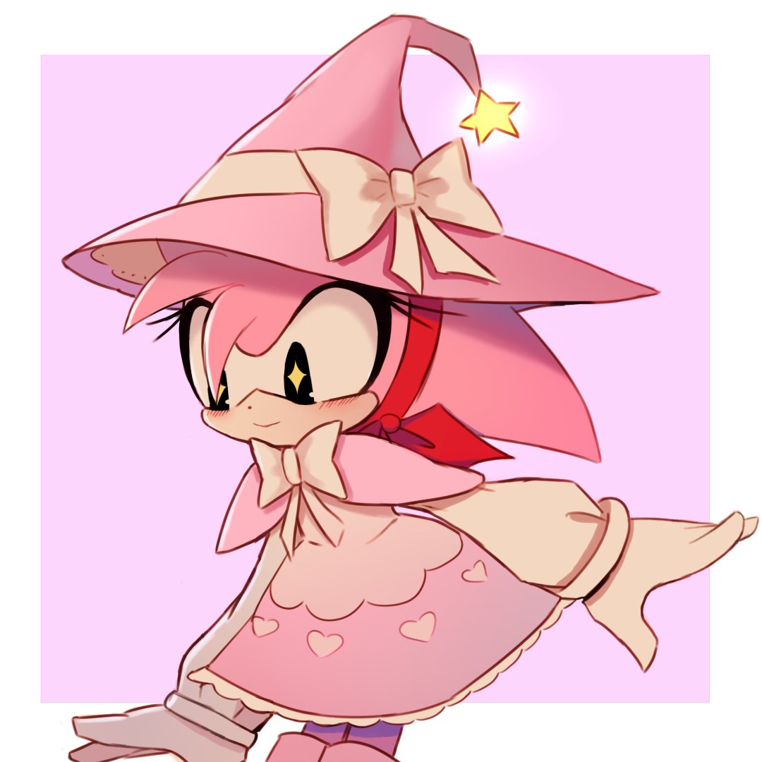 「Cute Amy in cute clothes 😭@Kirby_Stardr」|Ada🐦のイラスト