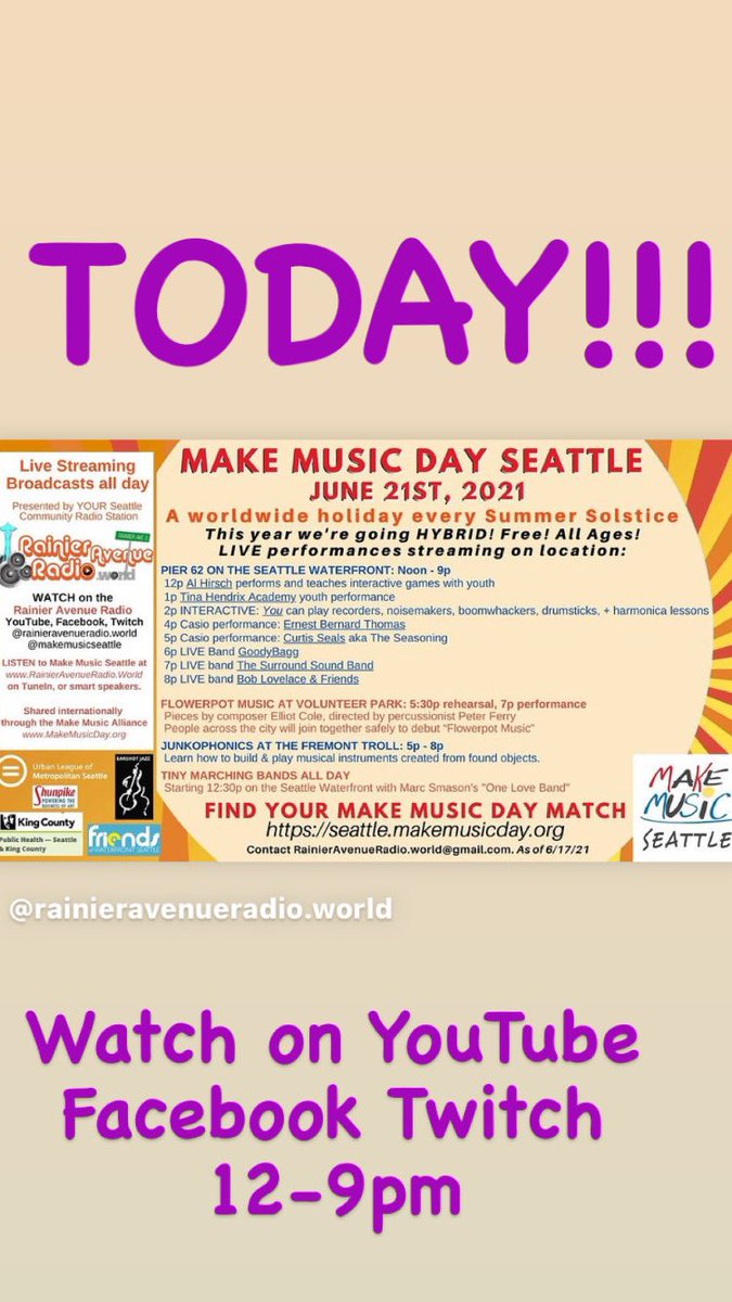 RainierAveRadio's tweet photo. https://t.co/bfF451Pryn