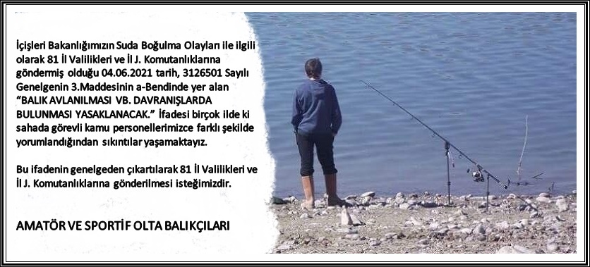 #AMATÖR_OLTA_BALIKÇILIĞI_ENGELLENMESİN
<a href="/TC_icisleri/">T.C. İçişleri Bakanlığı</a>
 <a href="/TCTarim/">T.C. Tarım ve Orman Bakanlığı</a>
 <a href="/bekirpakdemirli/">Dr. Bekir Pakdemirli</a>
 <a href="/suleymansoylu/">Süleyman Soylu</a>
 <a href="/mehmetersoy57/">Mehmet Ersoy🇹🇷</a>
 <a href="/jandarma/">T.C. Jandarma Gn. K</a>
<a href="/maatalay/">Dr. M. Altuğ ATALAY</a>
 <a href="/bsgmtr/">Balıkçılık ve Su Ürünleri Genel Müdürlüğü</a>