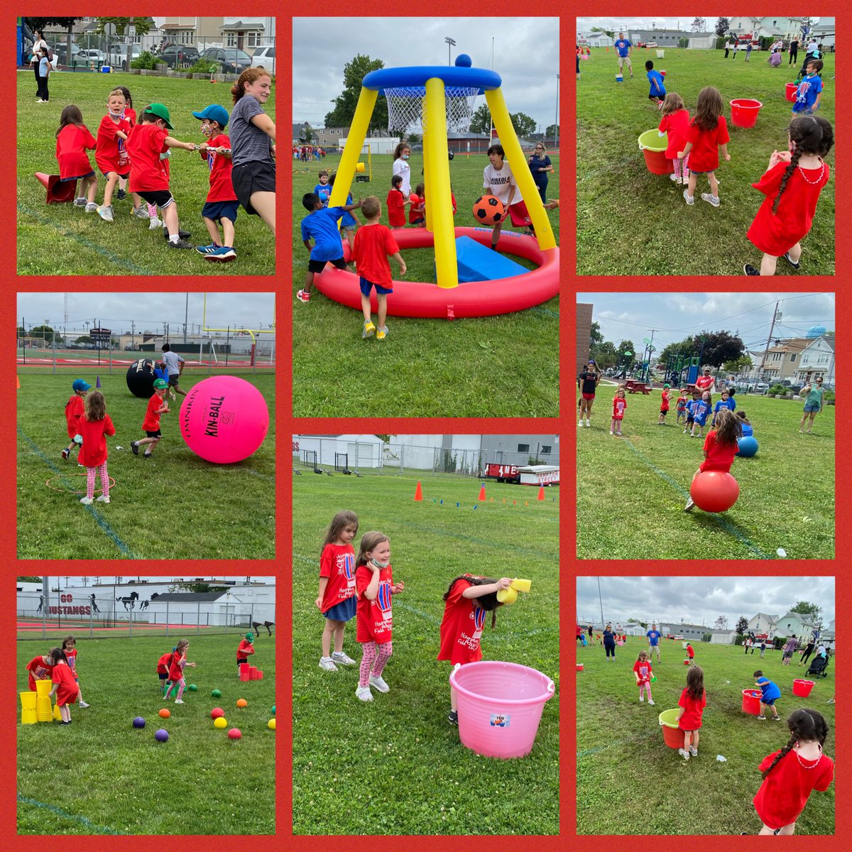 MorrisonMineola's tweet photo. Today was the BEST FIELD DAY EVER! These Kindergarten learners had a blast playing all the games @Hampton_PhysEd and @BulvaPhysEd planned and this mom was #MineolaProud to have her son there to help! Thank you! @Hampton_Street #MineolaTogether https://t.co/46PaXH1fkF