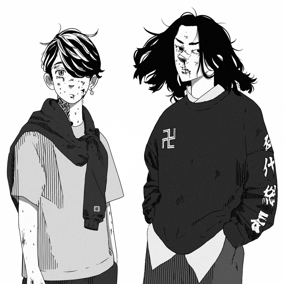 場地圭介 #東京リベンジャーズ #羽宮一虎 #TokyoRevengers