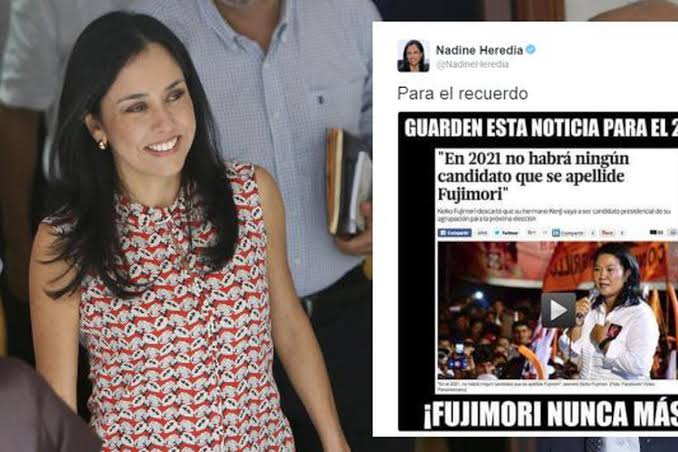 imt_e_c_h's tweet photo. Nadine Heredia pidió recordar en 2021 la promesa de Keiko Fujimori de que ningún pariente suyo postulará
#DenunciaLaTrampa https://t.co/UND0GWeZQI