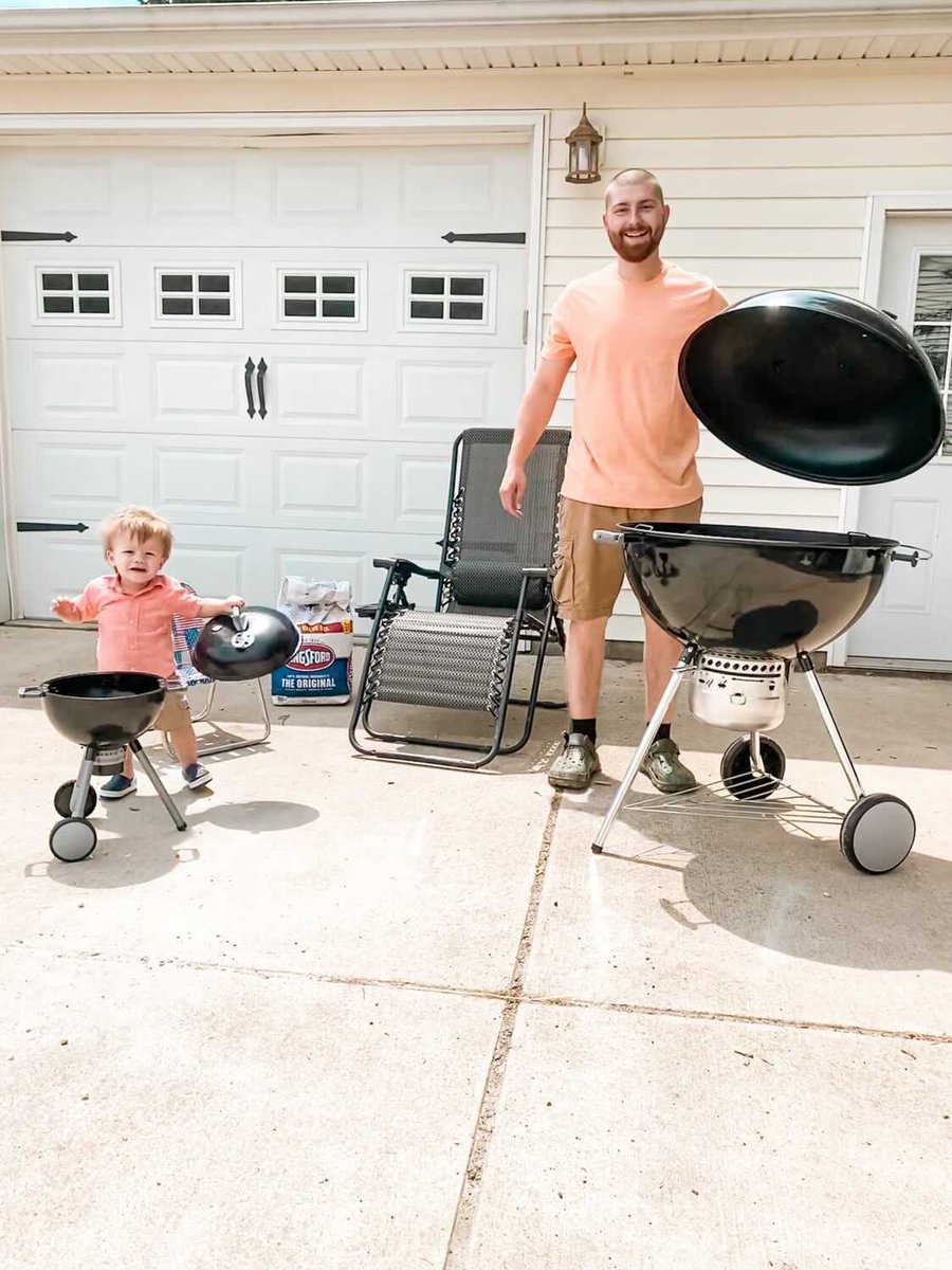 WeberGrills's tweet image. Everyone: How was your Father’s Day? 

Us: