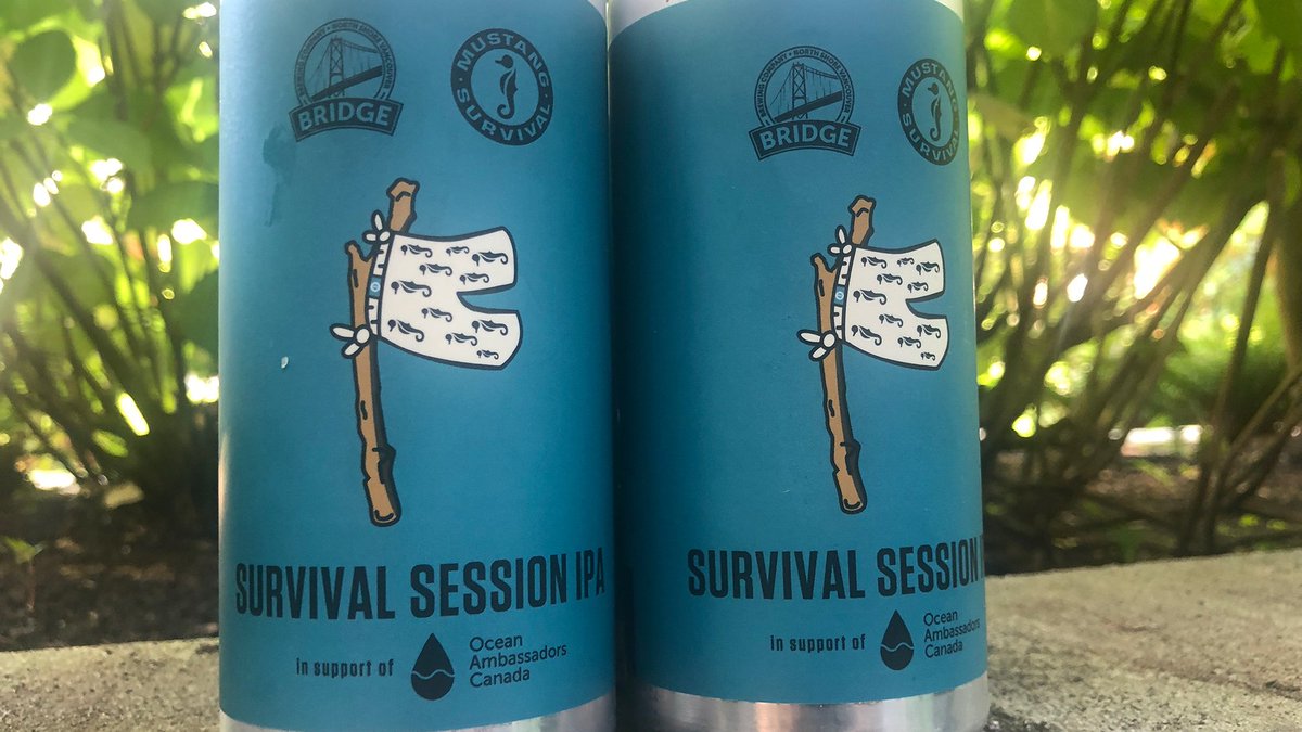 This weekend's beer reco is trying to save the ocean, one IPA at a time

vanmag.com/Friday-Beer-Re… <a href="/bridgebrewcrew/">Bridge Brewing Co</a> <a href="/MustangSurvival/">Mustang Survival</a> @TideriderCanada