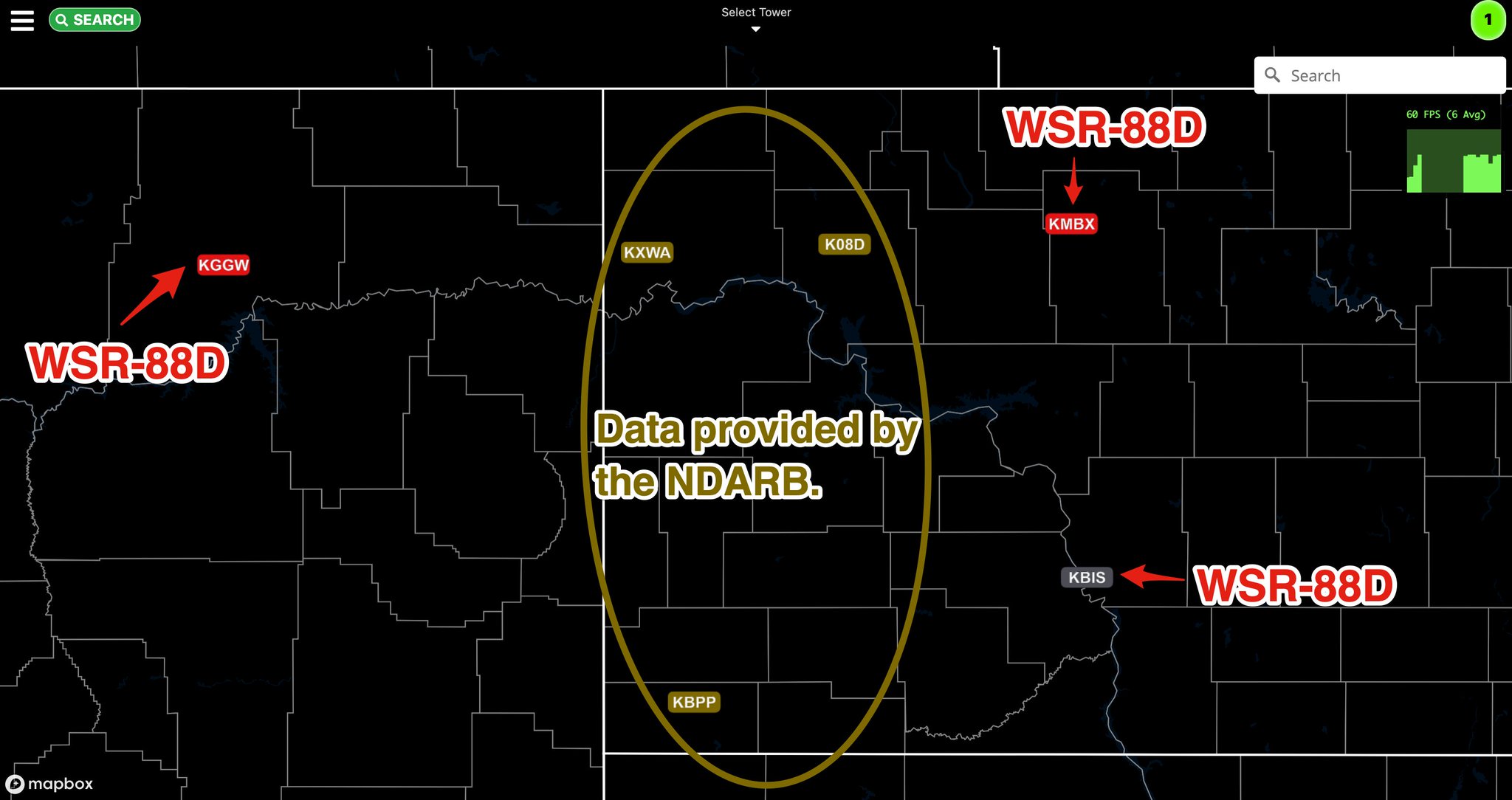 RadarOmega on Twitter "Recently we added 3 new radar sites in North Dakota that have data