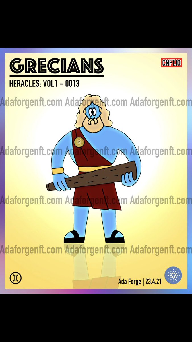HERACLES 

#NFTs 
#ADA 
#CNFTs