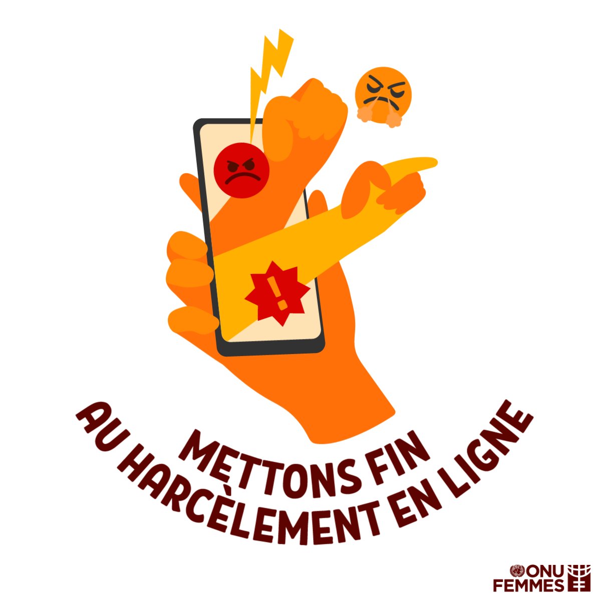 Les voix des femmes sont réduites au silence par le harcèlement et le sexisme en ligne. La coalition d’action sur les technologies &amp; l’innovation du forum #GénérationÉgalité vise à développer des outils et politiques pour éliminer les violences en ligne unwo.men/hwEK50FdI2A