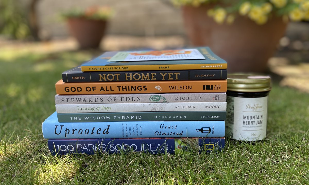 brettmccracken's tweet photo. Nature-themed giveaway! Win eight free books about God’s creation, plus Wyoming berry jam and California poppy seeds.
HOW TO ENTER: Share a quote RT of this tweet, listing a specific place in nature or feature of the natural world that leads you to worship God. https://t.co/PrvU9XufbF