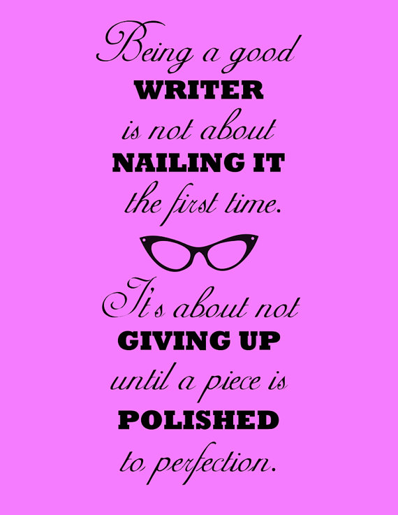 heidiemcvay's tweet photo. #mondayvibes "Being a good writer is not about nailing it the first time.  It's about not giving up until a piece is polished to perfection."

#amwriting #romanceauthor #romancenovels #authorlife https://t.co/f33B5YoSEX