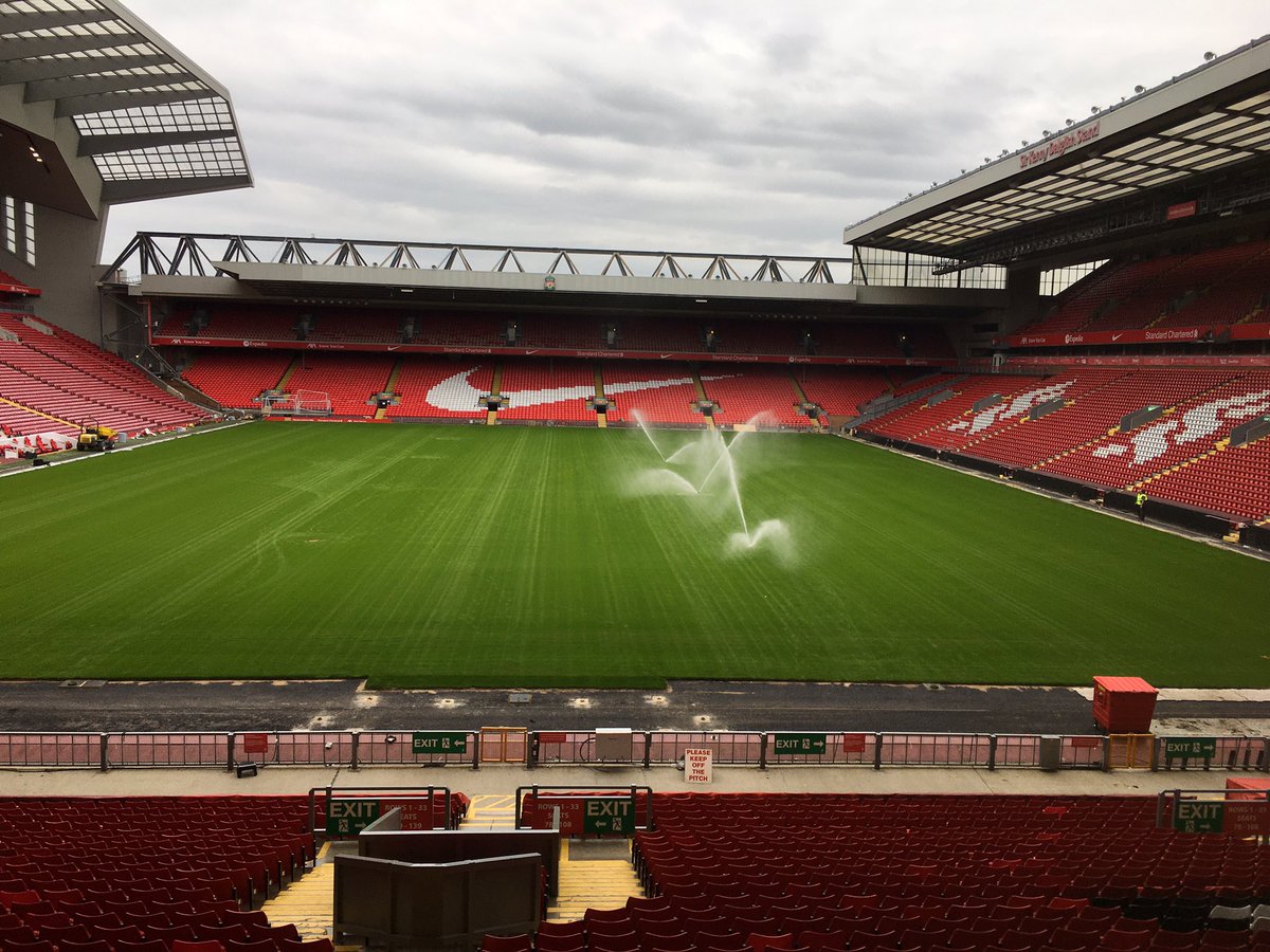 petenewton29's tweet photo. Great day at Anfield helping Dave and Jordan fit the @toro_uk @TheToroCompany B series infield sprinkler and a bit of training thrown in too. @ReesinkTurfcare Thanks to @DAVID__ROBERTS for the opportunity 👍👍👍 https://t.co/b0TFObmacJ