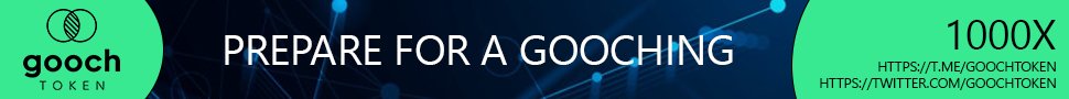 GoochToken's tweet photo. !!GOOCH TOKEN AIRDROP CONTEST!!
3x 100,000,000,000
For a period of 24 hours, Starting today June 21 22.00 CEST,  Every 100B tokens you buy gives you one entry for a chance to win.

0x8a357d4705477Fa95B5c99BA7dfa0662df78d671 https://t.co/ttPGt6DDhy