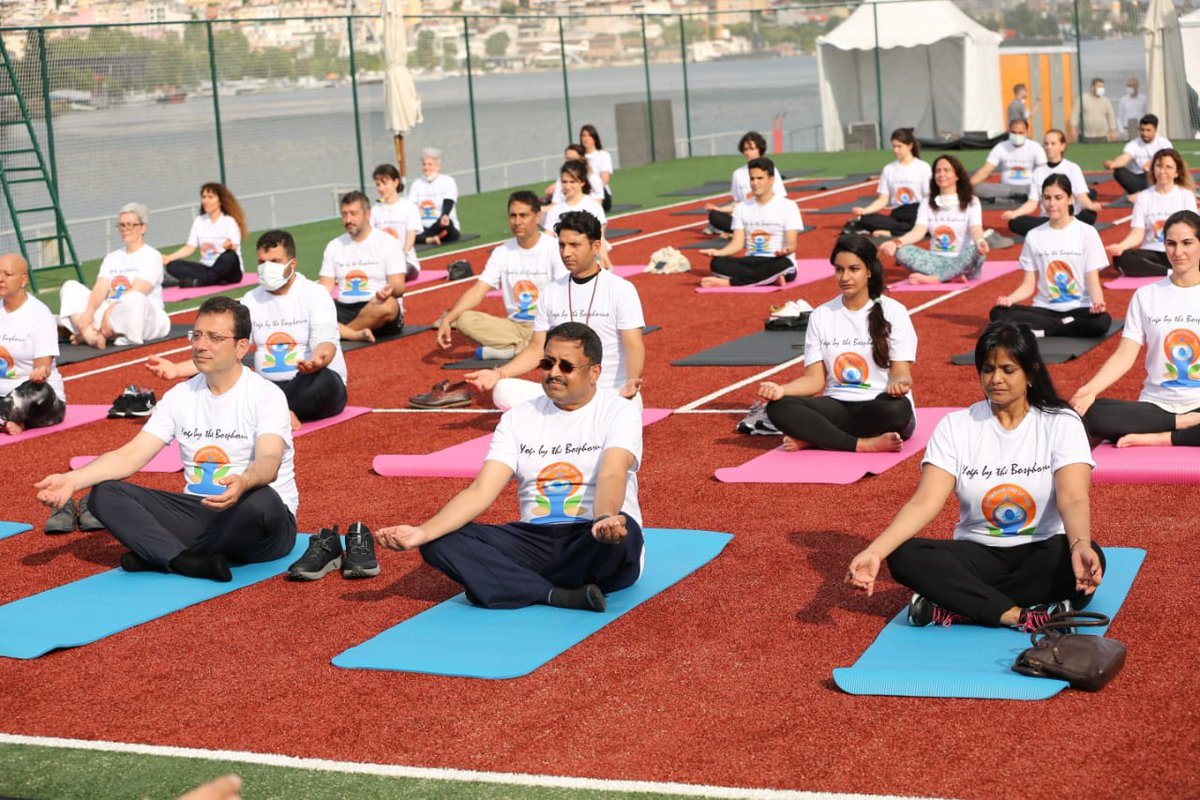 CGI Istanbul had an excellent collaboration with <a href="/istanbulbld/">İstanbul Büyükşehir Belediyesi</a> led by H.E. Mr. <a href="/imamoglu_int/">Ekrem İmamoğlu (International)</a> and <a href="/ibbsporistanbul/">Spor İstanbul</a> for organising 7th International Day of Yoga. <a href="/artofliving_tr/">ArtofLiving Türkiye</a> assisted with yoga practice. Our sincere gratitude to all for strong support
#YogaForWellness #YogaDay