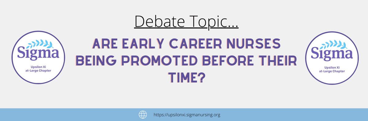 This was one of the interesting themes that came from us looking for a debate topic. Do you have an opinion on this question? Would you like to debate it? What are you thoughts on it generally? #WeAreSigmaNurses #NurseTwitter @WeNurses @WeStudentNurse @RCNNRN @StNurseProject