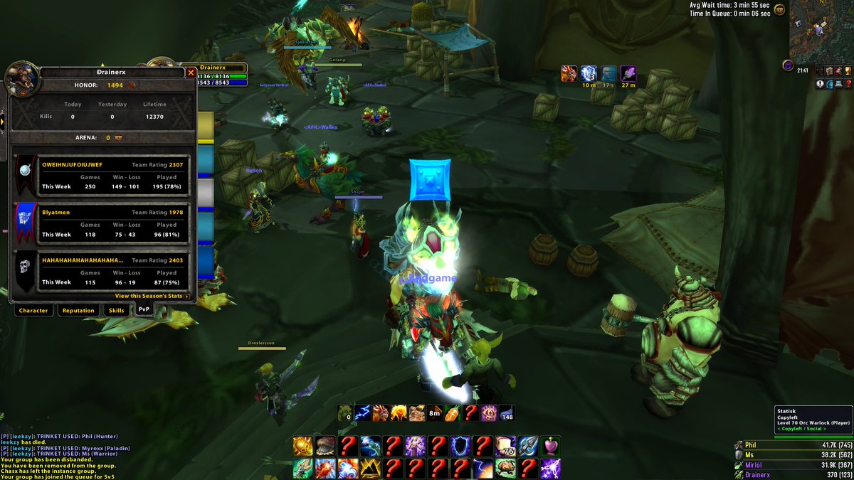 World First 2.4k 5v5 TBC