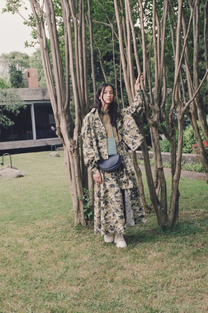 wwd's tweet photo. .@WoolrichInc's collection referenced the brand’s archives with a contemporary twist. https://t.co/BYf6DvzJSl https://t.co/d3OmohgnxH