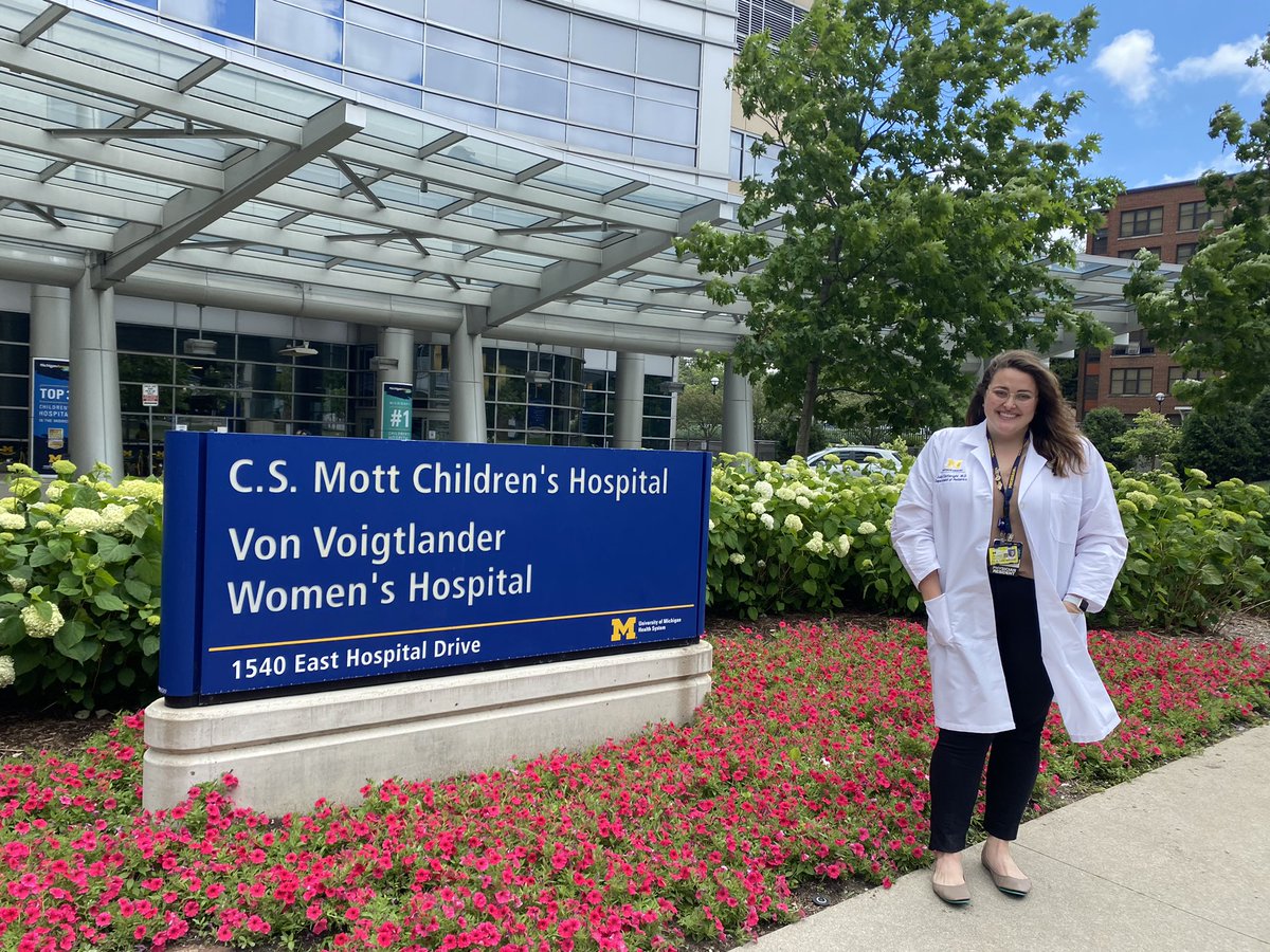 Wearing the long white coat for the first time today felt absolutely surreal. I’m finally letting myself be excited instead of nervous, and trying to hold this close so when the days get long and hard I can still remember how I feel right now. #Pediatrics #medtwitter