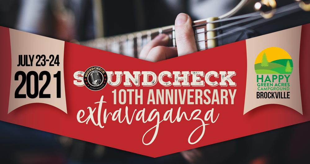 10 years ago today our first post was published in the @OttawaCitizen and @SoundCheckBlg was born. To celebrate we’re throwing a party at #HappyGreenAcres July 23-24 and you’re all invited!! Full details below! #WeLoveLive #SCE10th #ForTheLoveOfLIVE eventbrite.ca/e/sce-10th-ann…