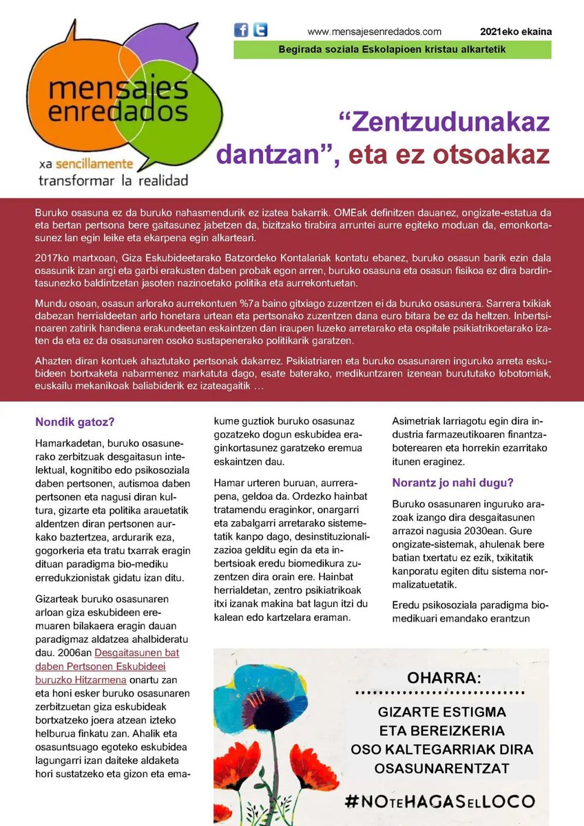 lisa1314518's tweet photo. Ekainaren Mezua: "Zentzudunakaz dantzan, eta ez otsoakaz" @Escolapiosemaus @EscolapiosBi @itakaescolapios @itakabilbao @gritaka https://t.co/TVQtWvRc5M https://t.co/H4Xn5O0Jua