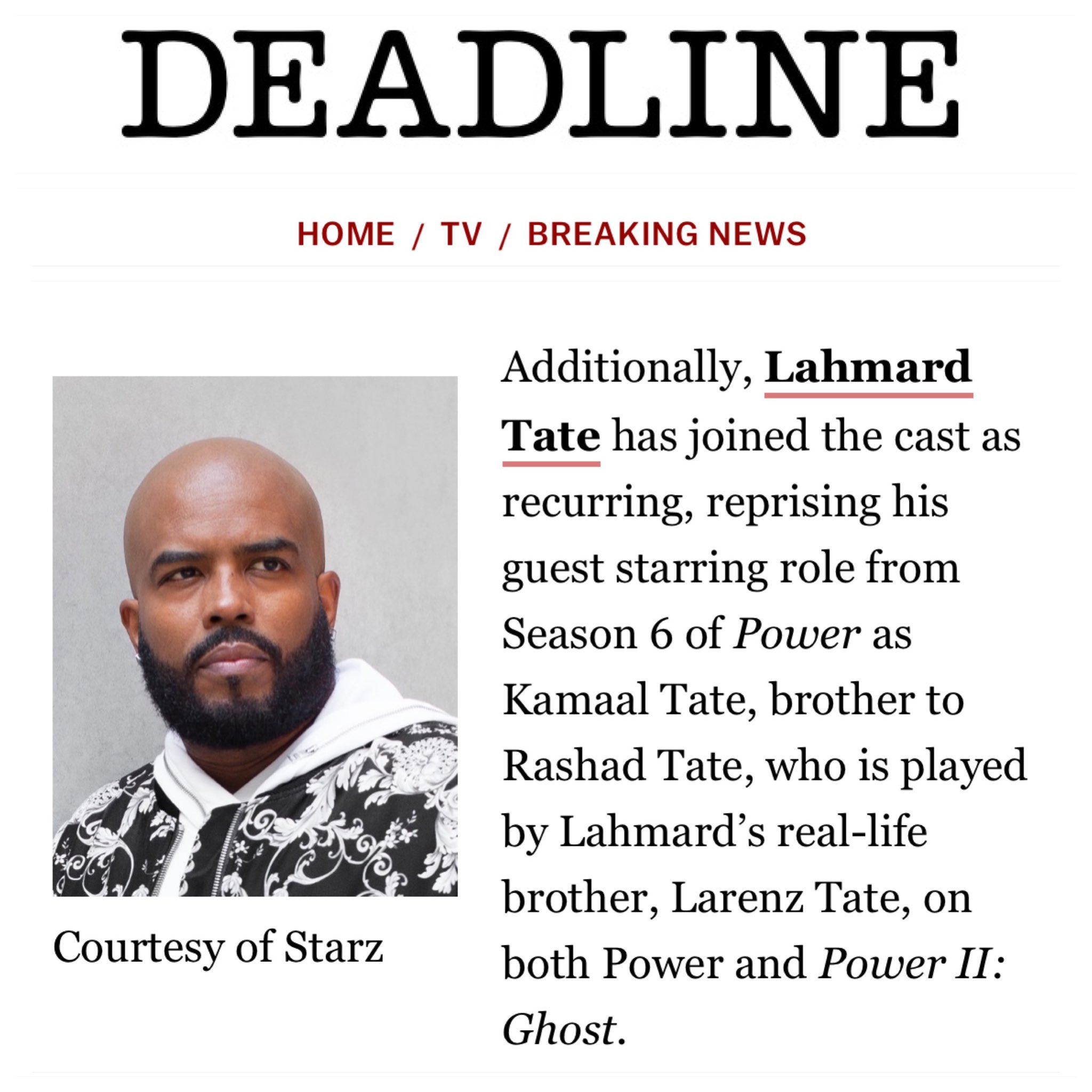 Larenz Tate Brother