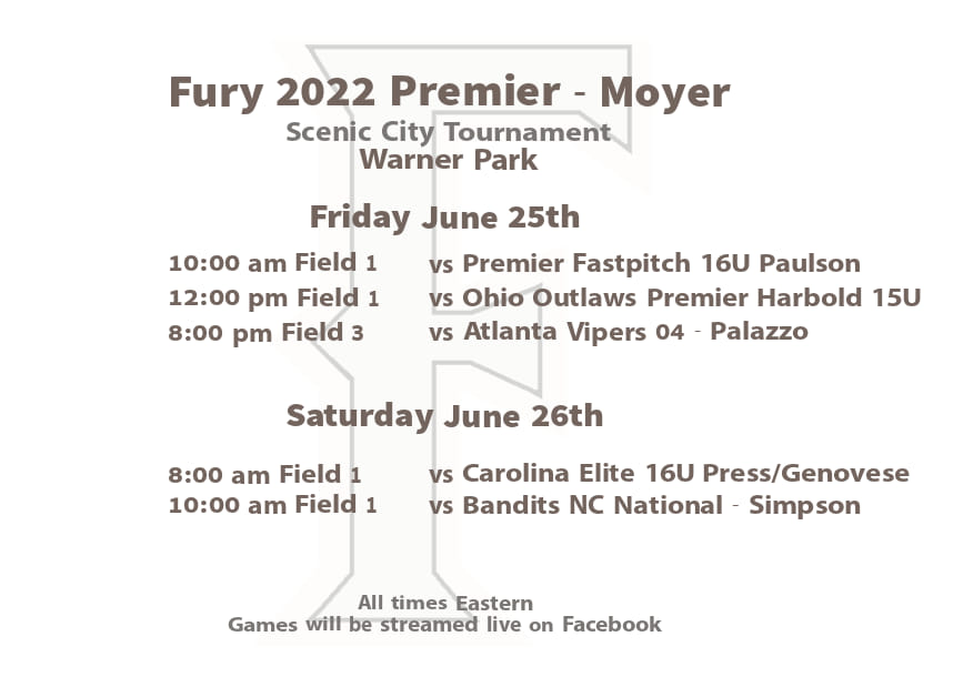 Schedule for Scenic City