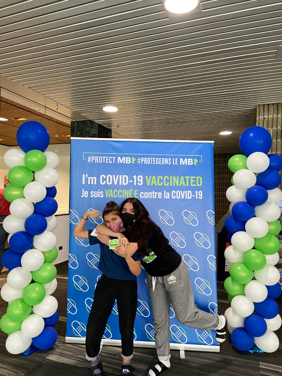 That fully vaxxed feeling💪🏼😋 #PfizerVaccine #ProtectMB