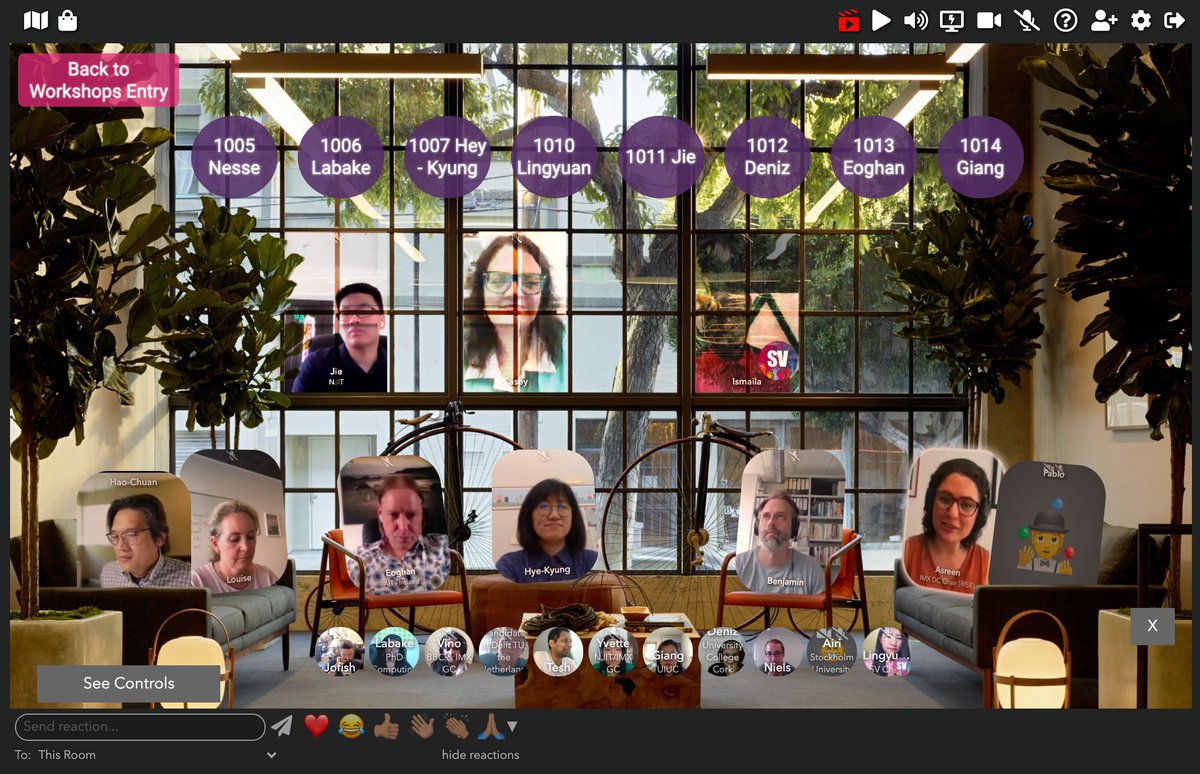 What2DoNext's tweet image. The Doctoral Consortium was a fun event @ACMIMX. Thanks @asreen and @niteshg for organising it all.

The colourful images were taken in one of the three photobooths to be found at the #ACMIMX venue on @ohyayco