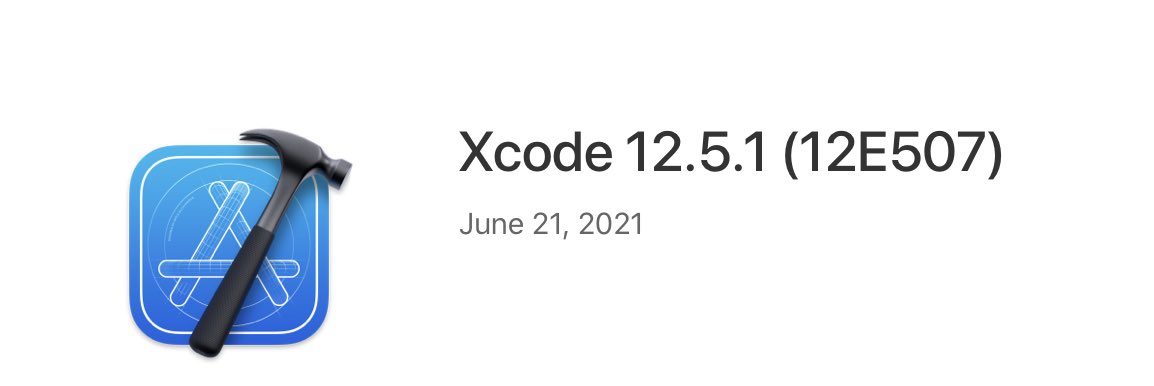 zollotech's tweet image. Xcode 12.5.1 is now available to developers.