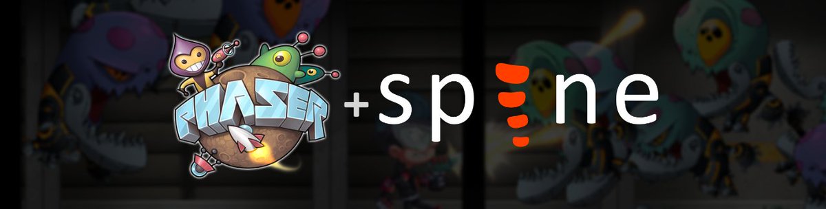 phaser_'s tweet photo. How to Get Phaser Spine Plugin to Work Without NPM - This tutorial will show you which files you need and how to use them to get the Phaser 3 Spine Plugin running. 

https://t.co/zFwz9vAAq6

#learnphaser https://t.co/9xVo63FMJY