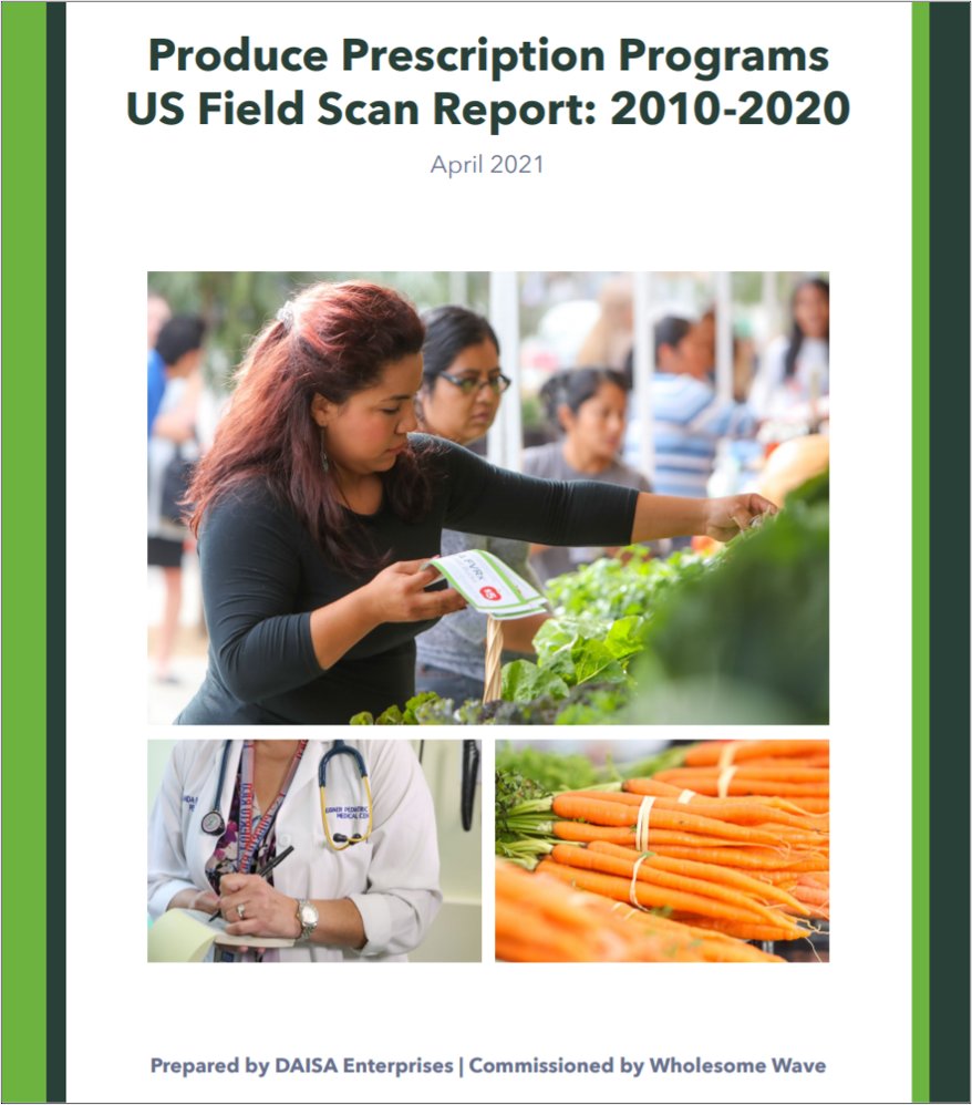 DAISA_STORIES's tweet image. #DAISA and @wholesomewave have released new research highlighting model growth and opportunities for US #ProducePrescription Programs. This first-of-its-kind report offers evidence base &amp;amp; #policychange potential for investment in #food &amp;amp; #health systems: bit.ly/3xGZHhF