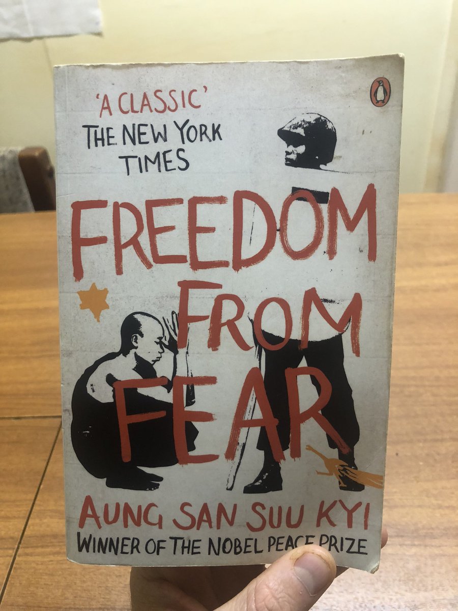DomBurbidge's tweet photo. 29th book of 2021
#1book1week #AungSanSuuKyi https://t.co/4nLXOmMpKu