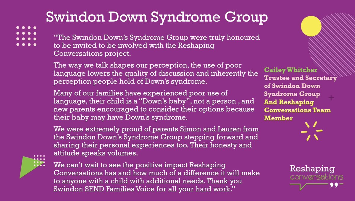 ReshapingConvo's tweet photo. We were so lucky to work with the incredible @swindondowns group on this project. #ReshapingConversations https://t.co/6leAfAVJw0