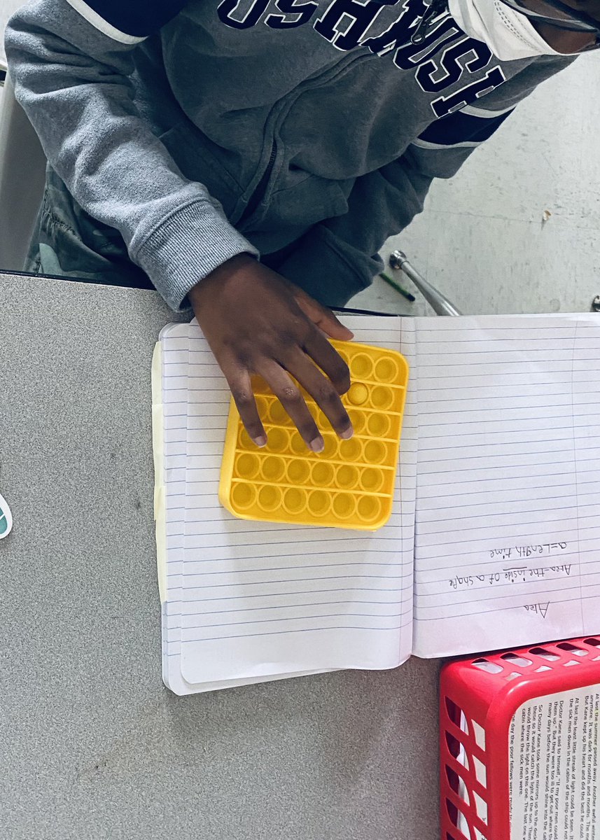 MabeCathleen's tweet image. Embraced the current “pop it fidget” craze, and did some area practice problems today!! #ccsrise2021