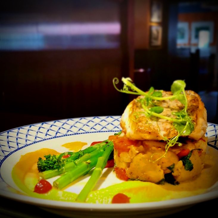 We just sold out of our fish special - Pan Fried Hake served on a bed of crushed baby potatoes with spinach &amp; bell peppers, served with a lime beurre blanc. Pop in this week to see what our chefs come up with #yum #freshfish #special #outdoordining #relax #wine #beer #Guinness