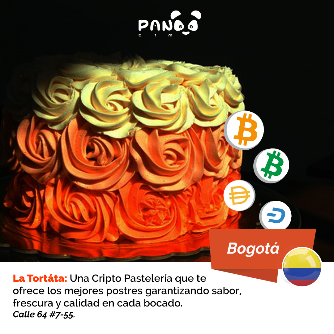 pandabtm's tweet image. #PandaBTM | En @latortata puedes #ComprarCriptos con facilidad a través de nuestro dispositivo #BTM 🍰